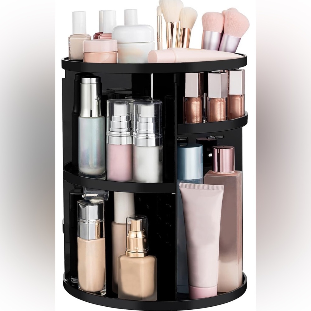 360 Rotating Makeup 💄 Organizer